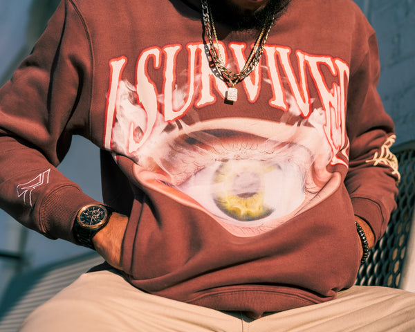 "I SURVIVED" HOODIE & SKI MASK