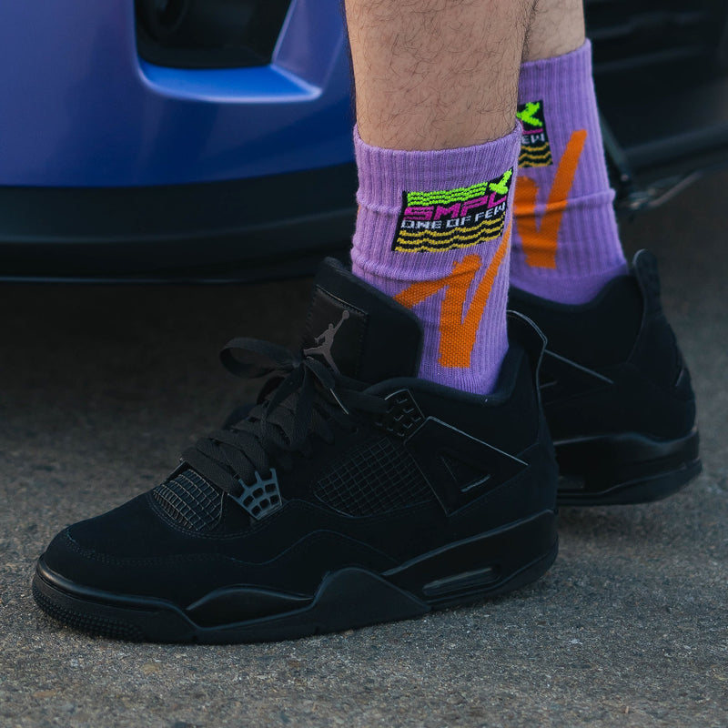 SMPL Surf Socks - Purple