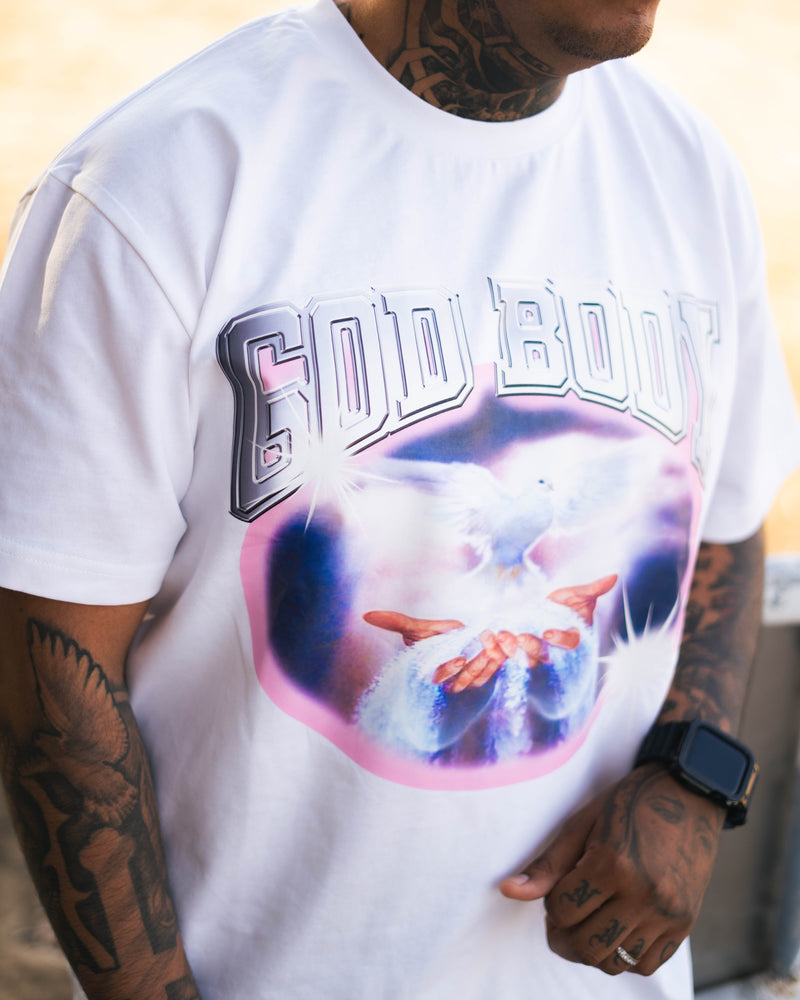 God Body Tee - White