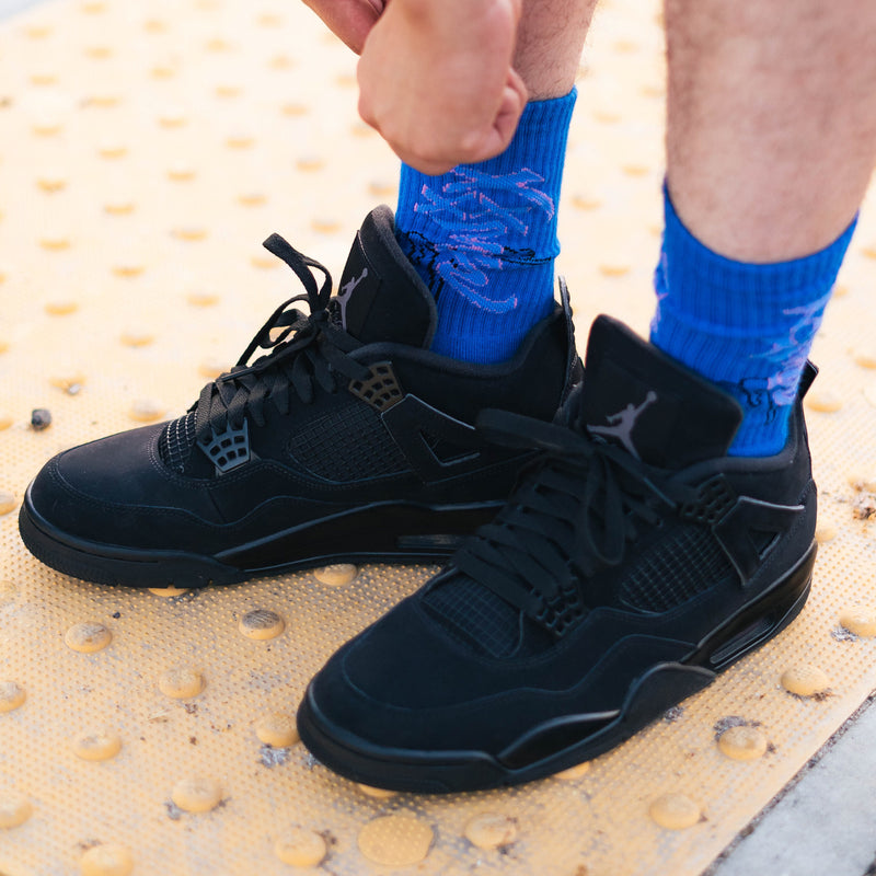 SMPL Minx Socks - Blue