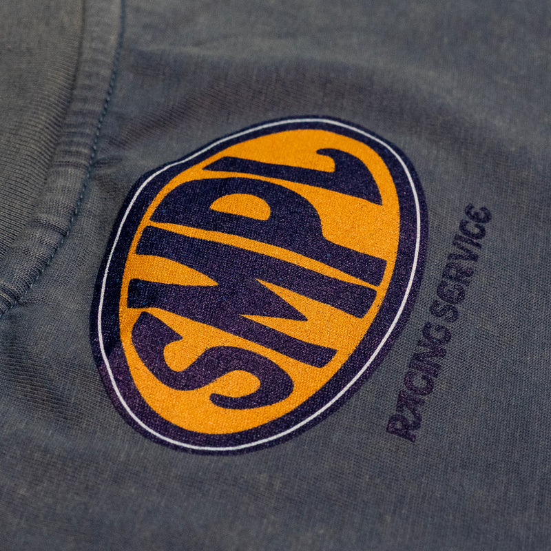 Smpl "Grand Prix" Tee - Washed Navy