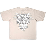 Smpl Motor Club "New Flame" Tee - Vintage White