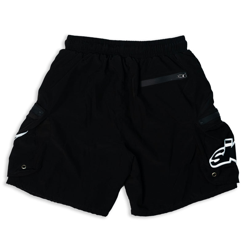 SMPL Cargo SHORTS - black