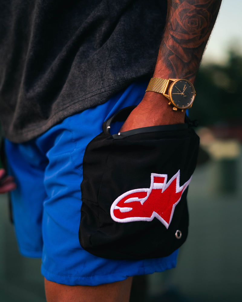 SMPL Sport Cargo Shorts - Blue