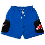 SMPL Sport Cargo Shorts - Blue