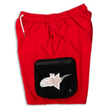 SMPL Sport Cargo Shorts - Red