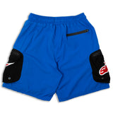 SMPL Sport Cargo Shorts - Blue
