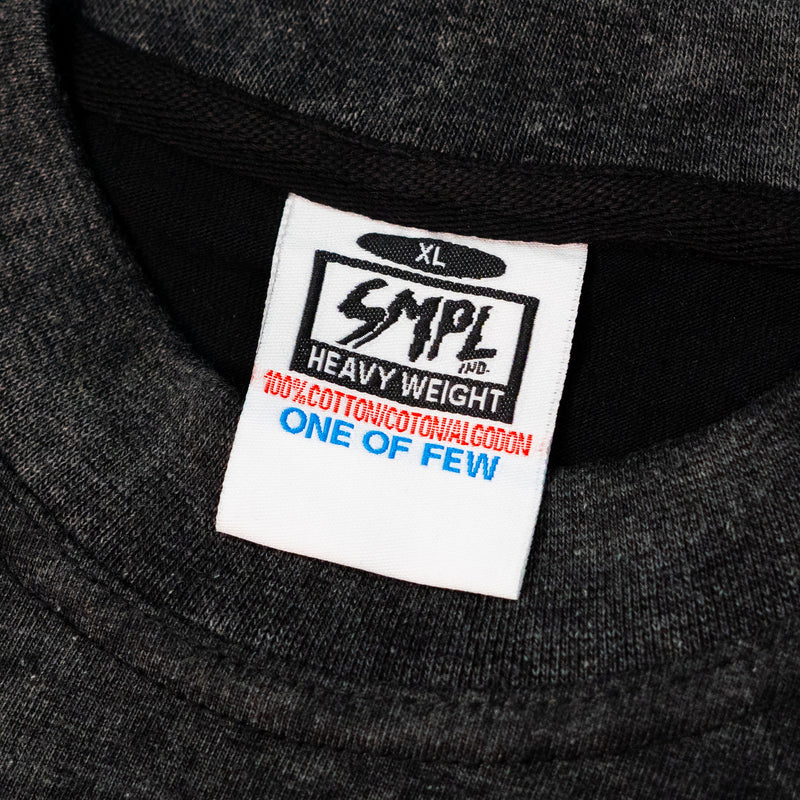 SMPL "Undefeated" Tee - Vintage Black