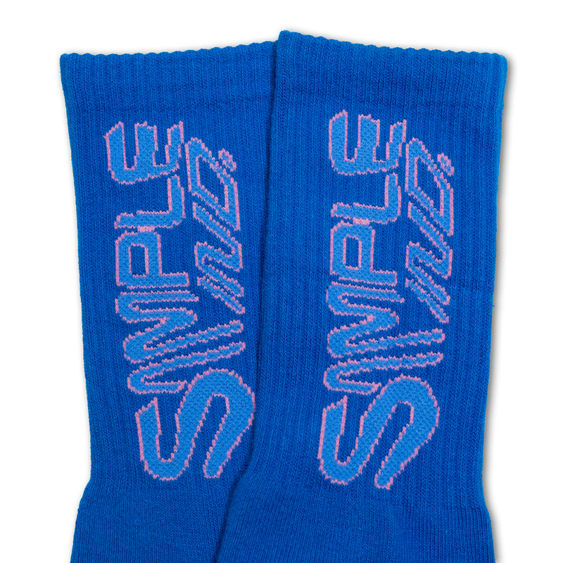 SMPL Minx Socks - Blue