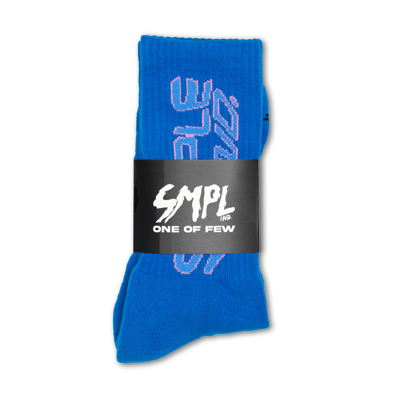 SMPL Minx Socks - Blue