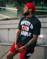SMPL Sport Cargo Shorts - Red