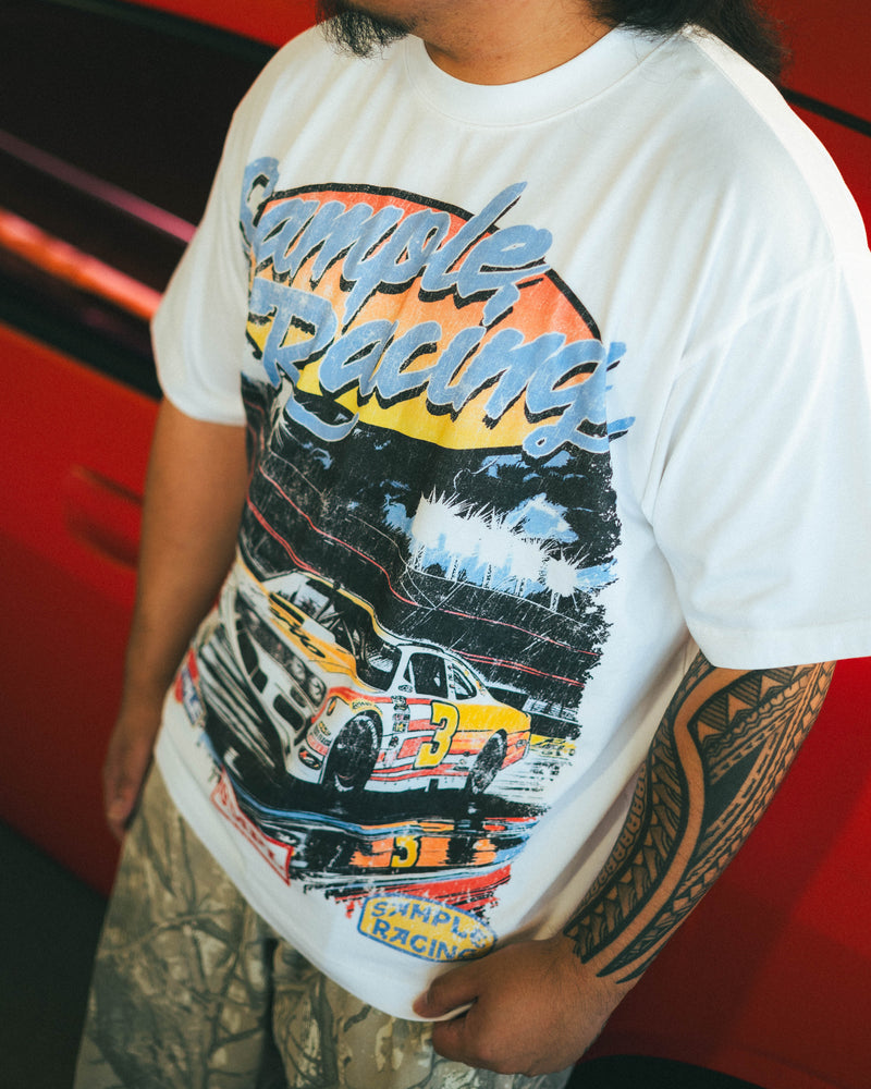SMPL Racing “Fast Lane” Tee - White