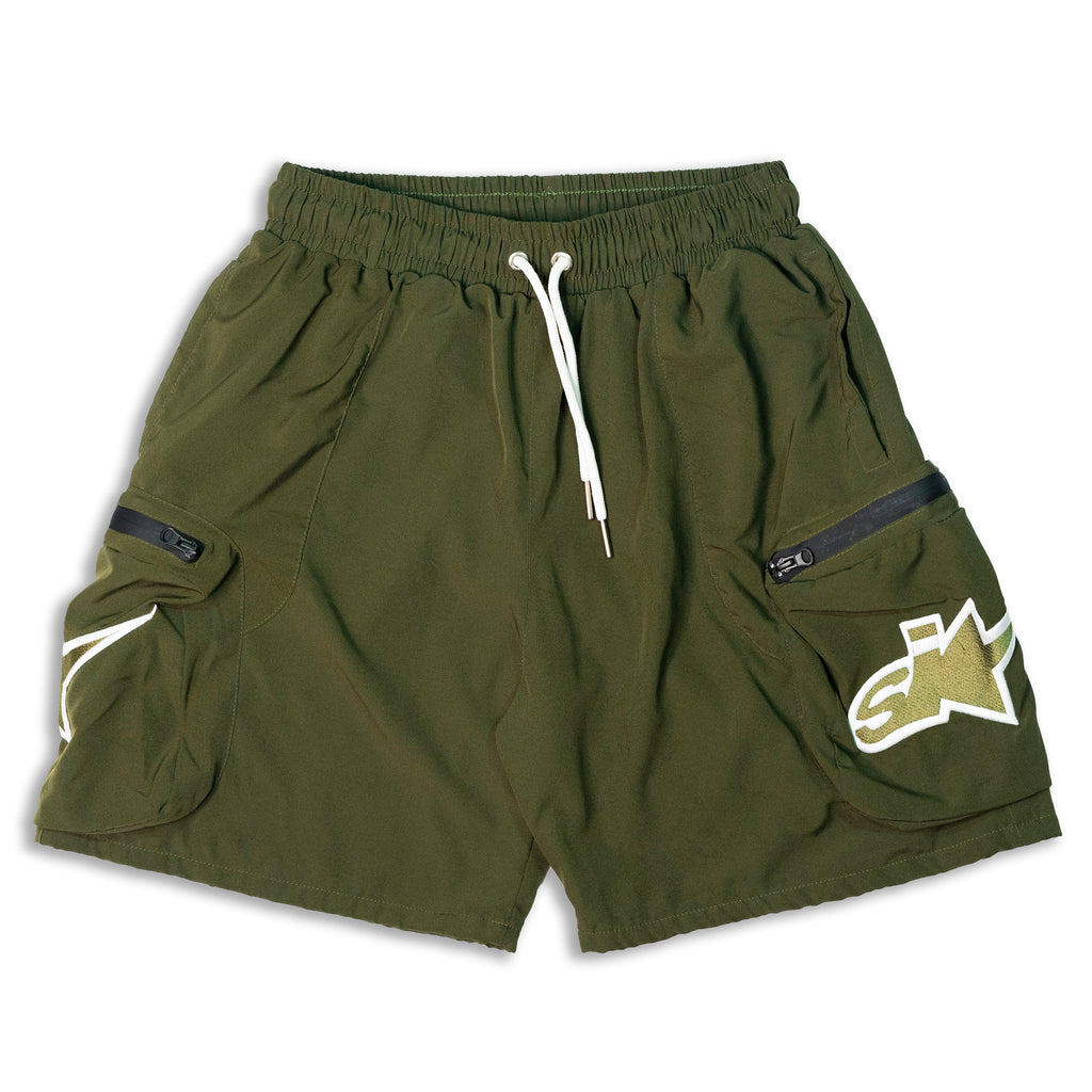 SMPL Cargo SHORTS - Green – SMPL ind.