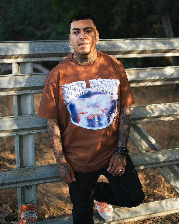 God Body Tee - Brown