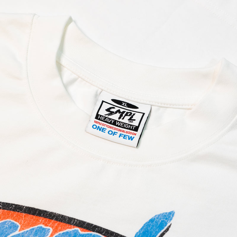 SMPL Racing “Fast Lane” Tee - White