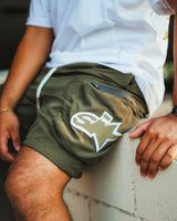 SMPL Cargo SHORTS - Green