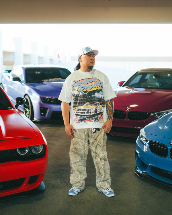 SMPL Racing “Fast Lane” Tee - White