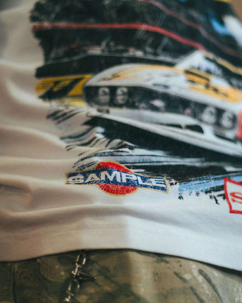 SMPL Racing “Fast Lane” Tee - White