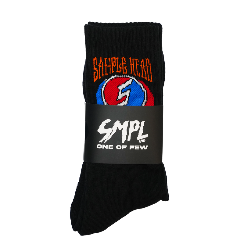Sample Head Socks - Black
