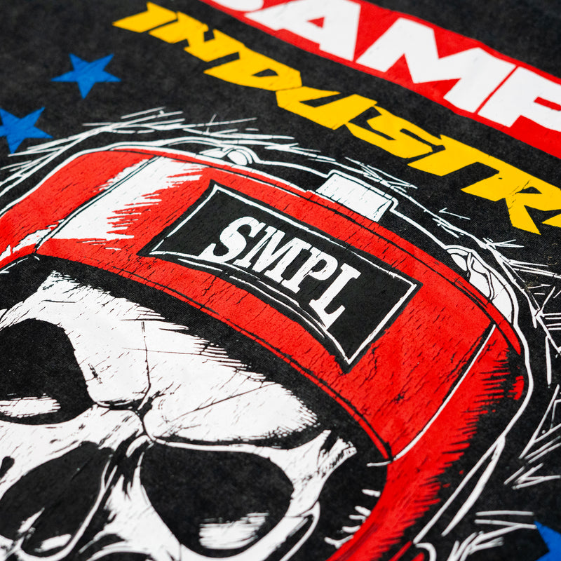 SMPL "Undefeated" Tee - Vintage Black
