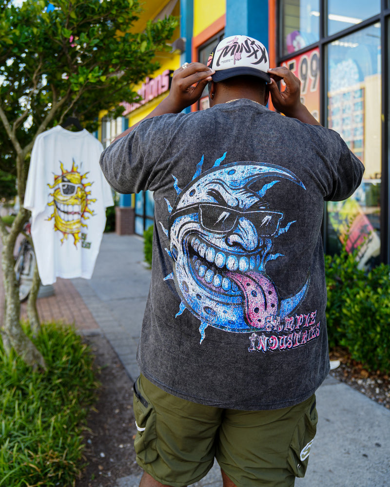 SMPL "Moon" Tee - Black