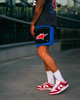 SMPL Sport Cargo Shorts - Blue