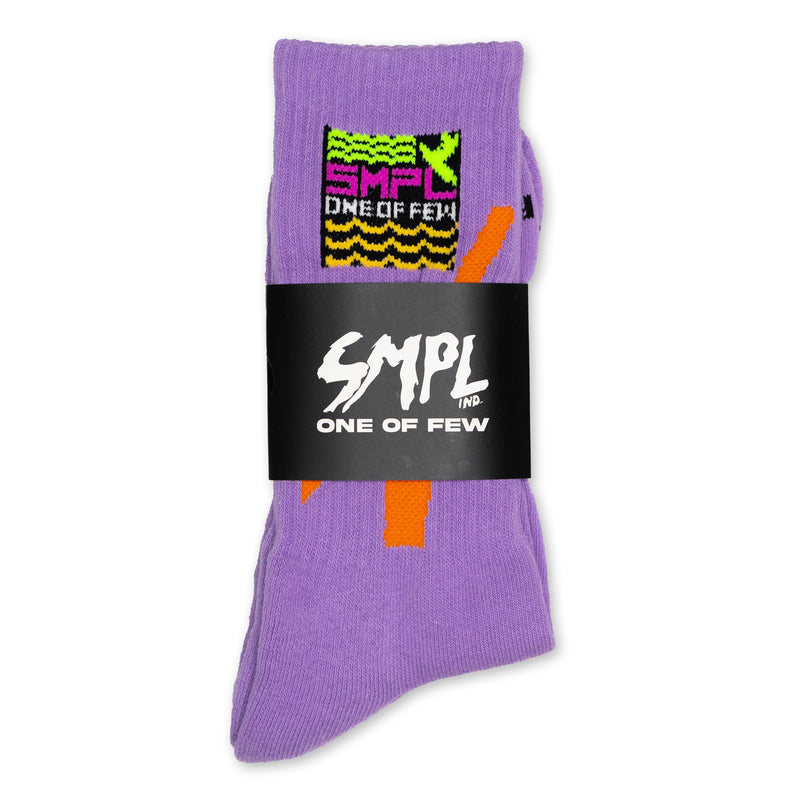 SMPL Surf Socks - Purple