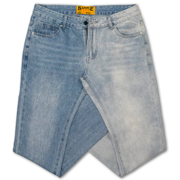 2TONE DENIM - Light Wash