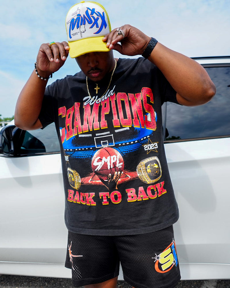 SMPL "World Champs" Tee - Black
