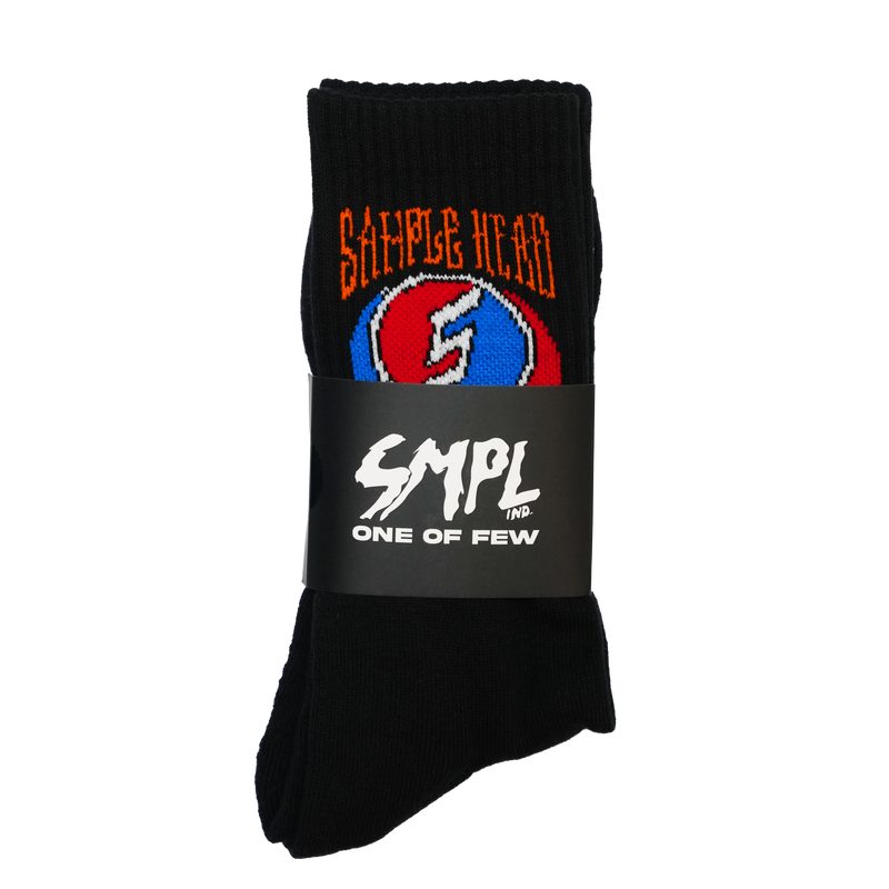 Sample Head Socks - Black