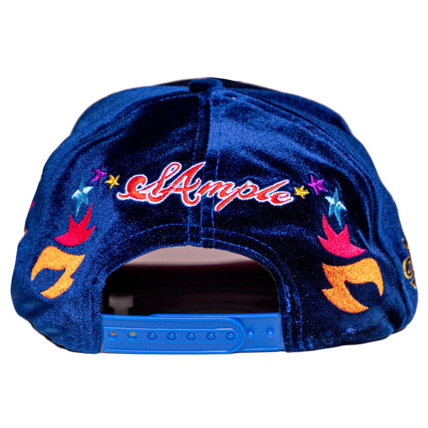 TOMAHAWK CHAMPS HAT- BLUE VELVET