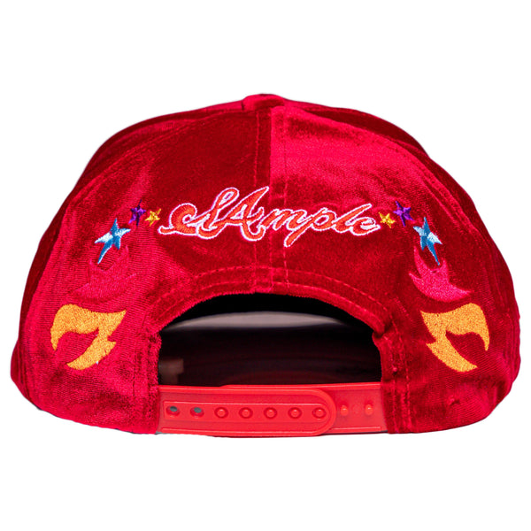 TOMAHAWK CHAMPS HAT-RED VELVET