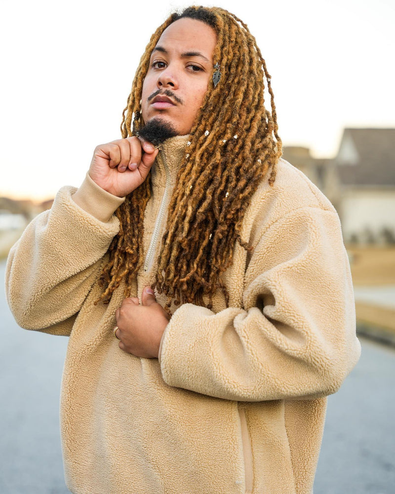 SHERPA PULLOVER - Cream