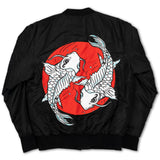 KOI BOMBER-BLACK