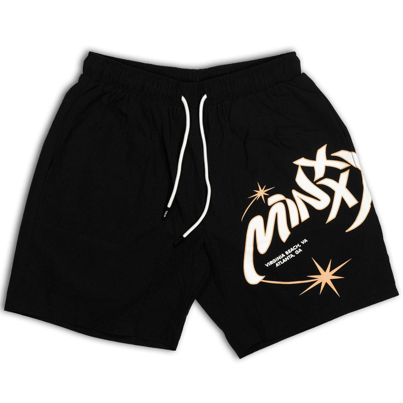 "MinX" Shorts-Black