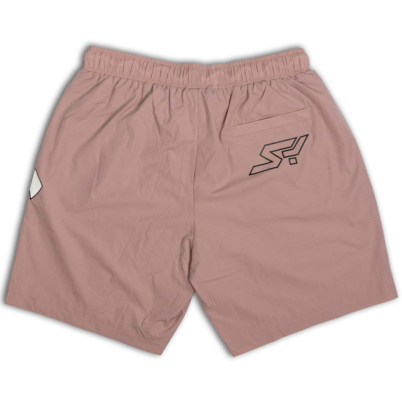 "MinX" Shorts-Coral