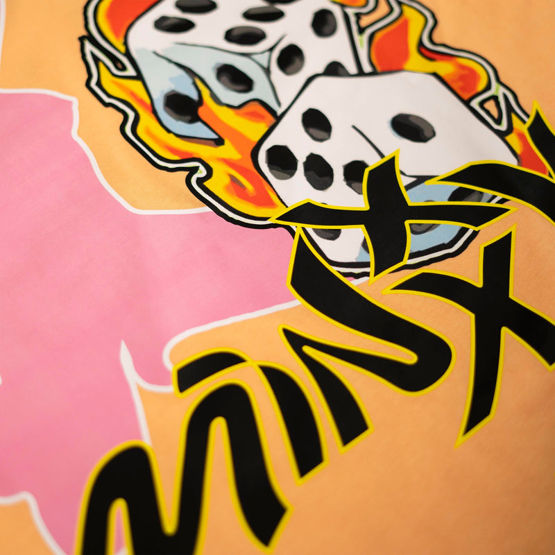 “High Roller” Tee - Peach