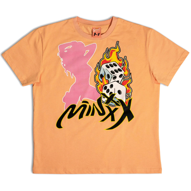 “High Roller” Tee - Peach