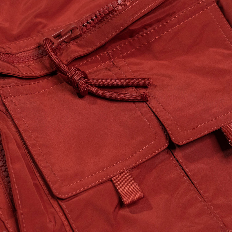 Sample x Pivot Hiking Club Shorts - Blood Orange
