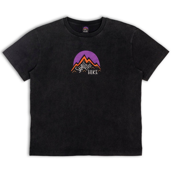 Sample x Pivot Hiking Club Tee - Vintage Black