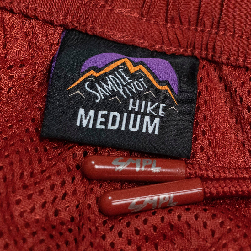 Sample x Pivot Hiking Club Shorts - Blood Orange