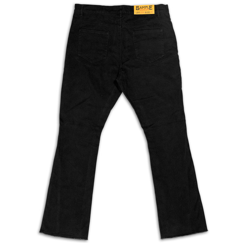 Sample Flare Pants - Blackout