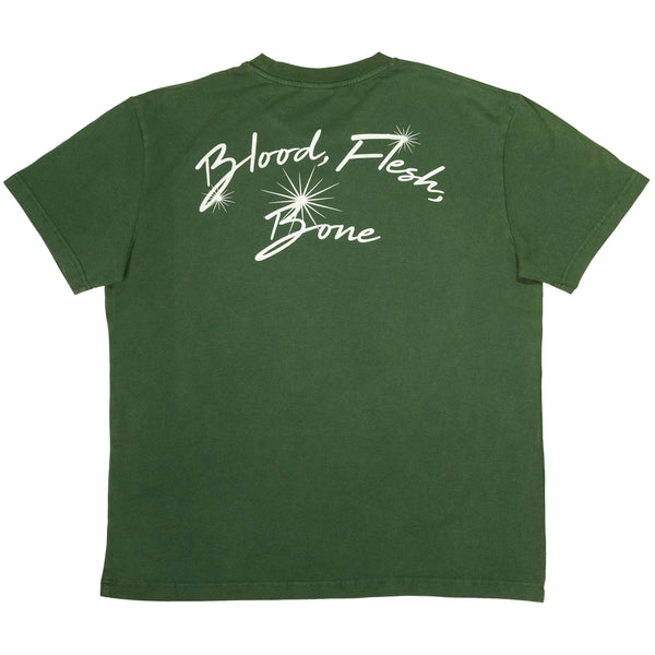 GOD BODY TEE- Hunter Green