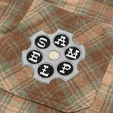 6 SHOOTER FLANNEL- BROWN/GREEN