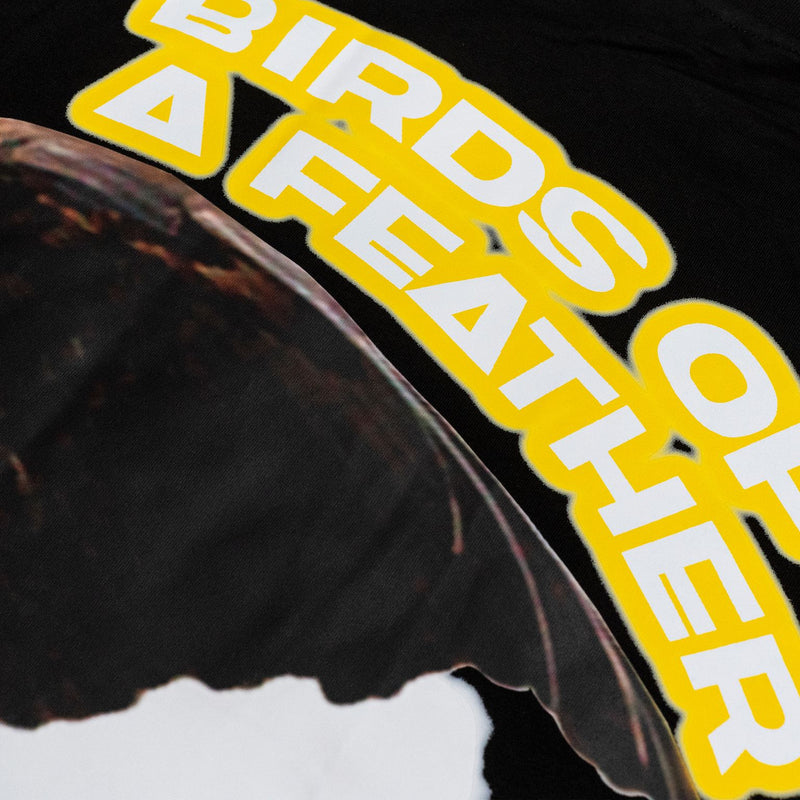 "Birds Of A Feather" Tee-Black