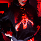 SCREAM! HOODIE - Midnight Black
