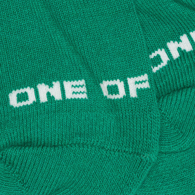 Sample CREW SOCK - GREEN/BLUE