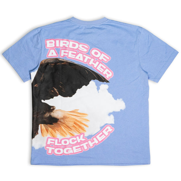 "Birds Of A Feather" Tee-Lavender