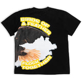 "Birds Of A Feather" Tee-Black
