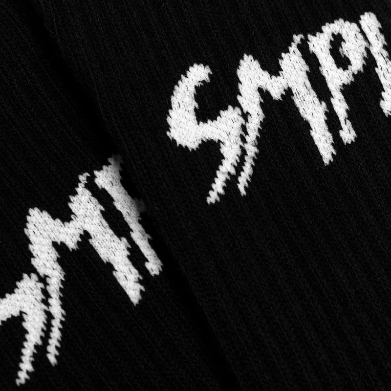OG Logo Crew Socks-Black – SMPL ind.